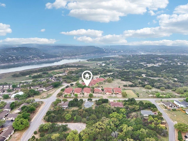 2004 American Dr Unit 1, Lago Vista, TX 78645 - aerial view of a nearby body of water