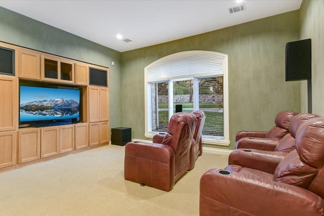 4646 Rockcliff Rd, Austin, TX 78746 - living room with light colored carpet and recessed lighting