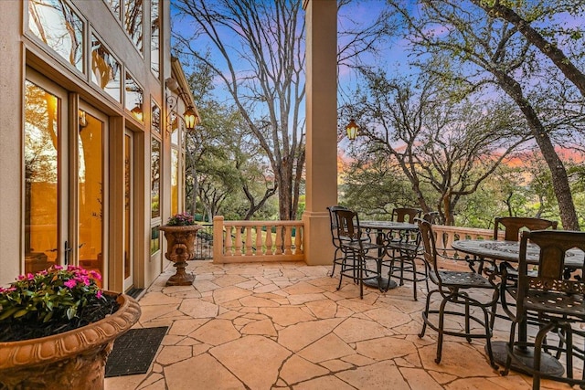 4646 Rockcliff Rd, Austin, TX 78746 - view of patio / terrace with outdoor dining space