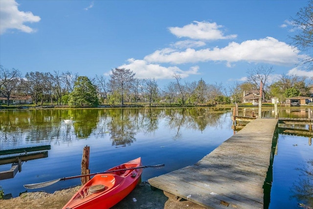 4646 Rockcliff Rd, Austin, TX 78746 - dock area with a water view
