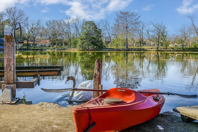 4646 Rockcliff Rd, Austin, TX 78746 - dock area featuring a water view