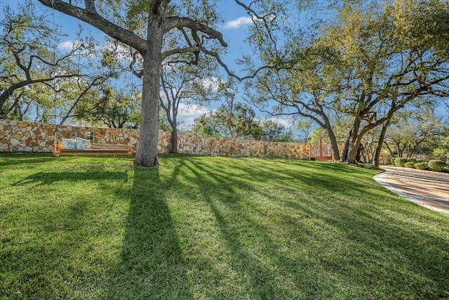 4646 Rockcliff Rd, Austin, TX 78746 - view of fenced backyard