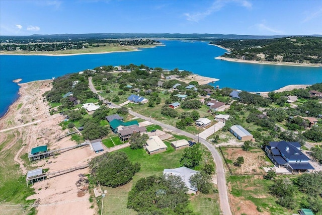 1710 County Road 128, Burnet, TX 78611 - aerial overview of property's location featuring a nearby body of water