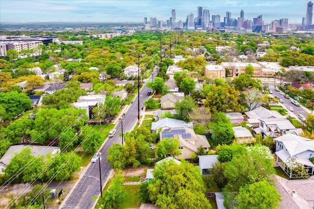 1713 S 5th St, Austin, TX 78704 - drone / aerial view of skyline