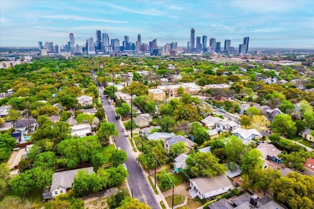 1713 S 5th St, Austin, TX 78704 - bird's eye view of skyline