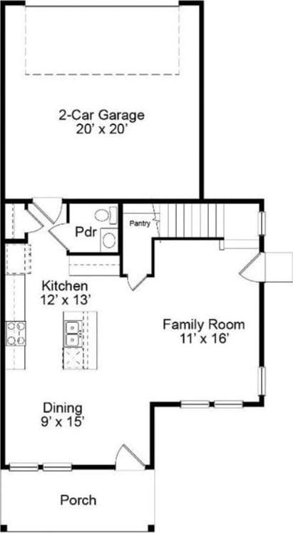 8522 Leroi Dr, Austin, TX 78744 - view of floor plan / room layout