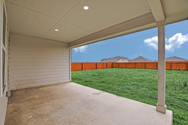 105 Saviano Rd, Hutto, TX 78634 - view of yard with a patio area