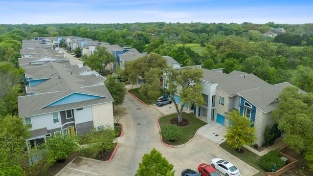 8922 Menchaca Rd Unit 204, Austin, TX 78748 - aerial view of residential area featuring a forest