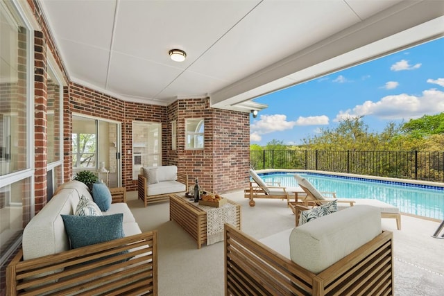 8316 Talbot Ln, Austin, TX 78746 - view of patio with an outdoor hangout area