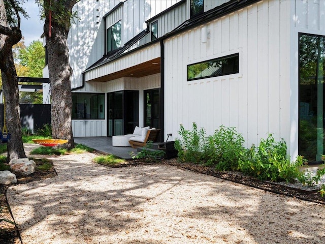 view of rear view of property