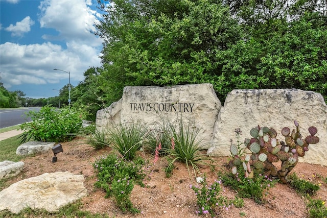 5216 Trading Bnd, Austin, TX 78735 - view of community sign