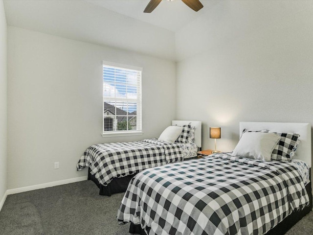 2733 Painted Sky Bnd, Leander, TX 78641 - bedroom featuring carpet and a ceiling fan