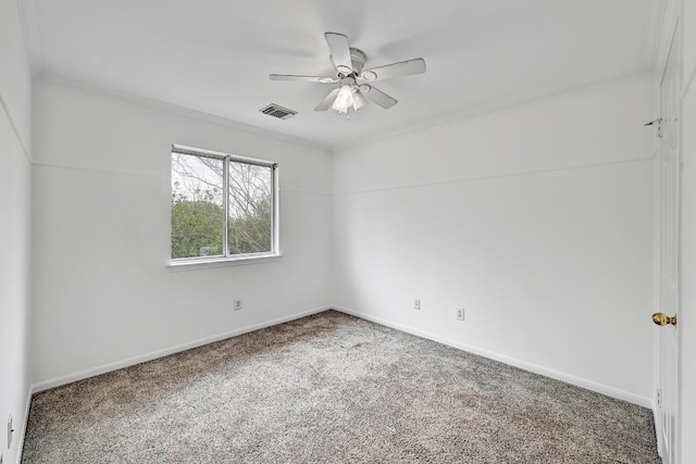 13401 Lamplight Village Ave, Austin, TX 78727 - empty room with carpet, ceiling fan, and baseboards