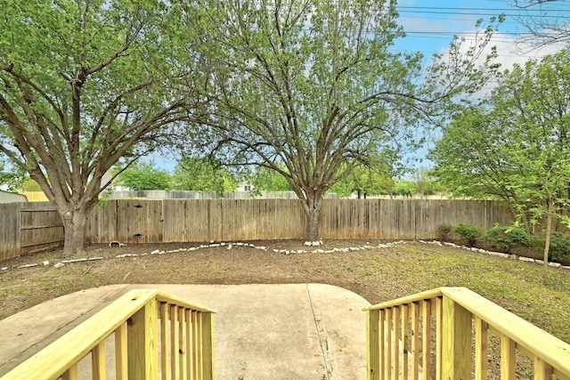 13401 Lamplight Village Ave, Austin, TX 78727 - fenced backyard with a patio area