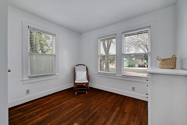 5313 Martin Ave, Austin, TX 78751 - unfurnished room featuring wood finished floors and baseboards