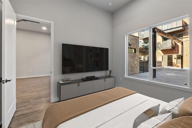 4510 Terry-O Ln Unit 141, Austin, TX 78745 - bedroom with wood finished floors and recessed lighting