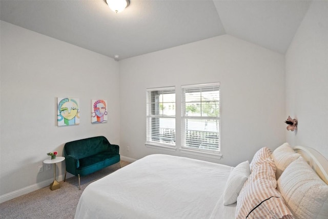 306 Gulfton St, Austin, TX 78738 - carpeted bedroom with baseboards and vaulted ceiling
