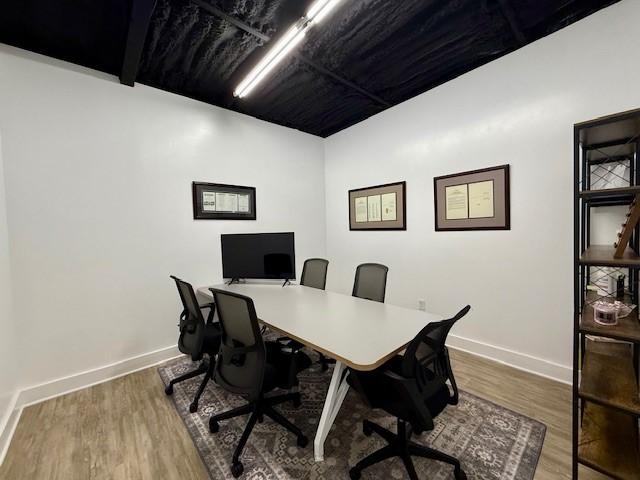 617 Main St, Lexington, TX 78947 - office with wood finished floors and baseboards