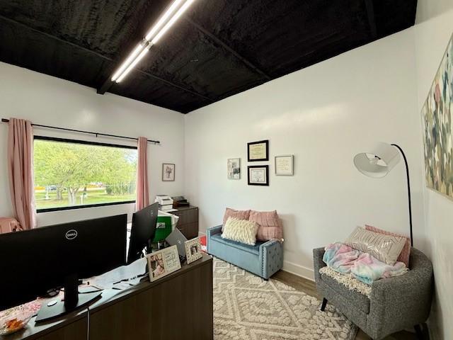617 Main St, Lexington, TX 78947 - office area with light wood-style floors