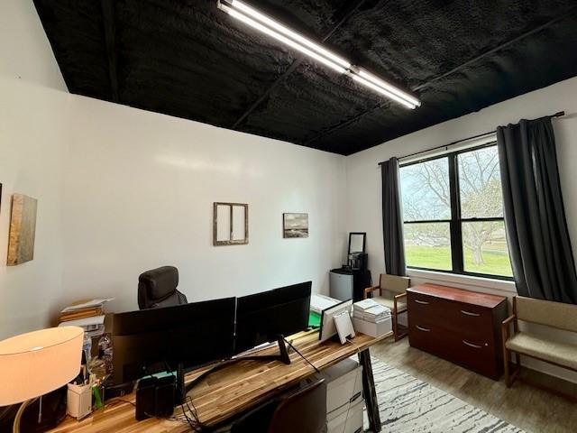 617 Main St, Lexington, TX 78947 - office space with wood finished floors