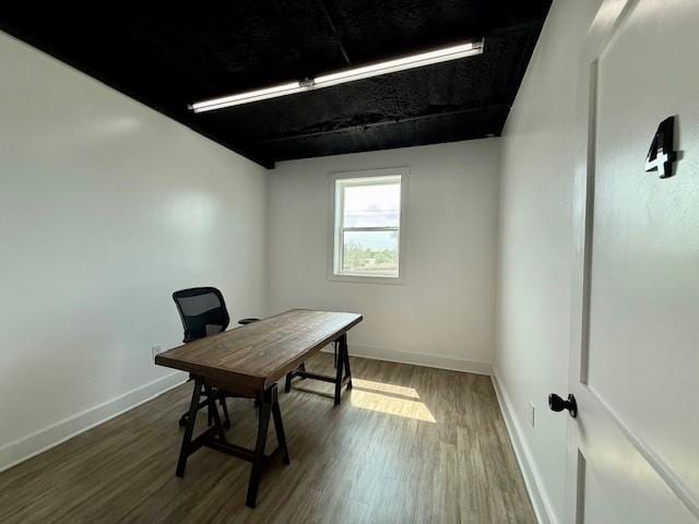 617 Main St, Lexington, TX 78947 - office featuring wood finished floors and baseboards