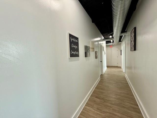 617 Main St, Lexington, TX 78947 - hallway with wood finished floors and baseboards