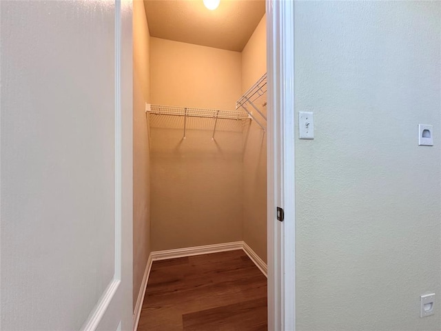 613 Arrowhead Trl, Cedar Park, TX 78613 - walk in closet featuring wood finished floors