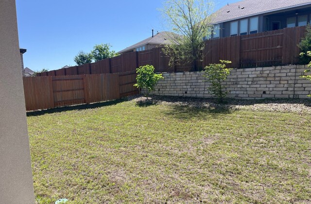 19316 Fernando Trl, Austin, TX 78738 - view of yard with fence