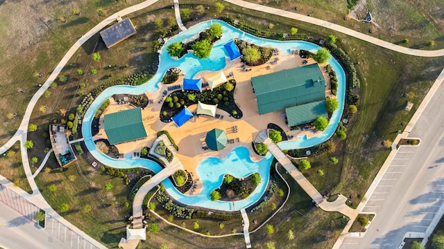 134 Soft Elm Dr, Buda, TX 78610 - aerial view of property and surrounding area
