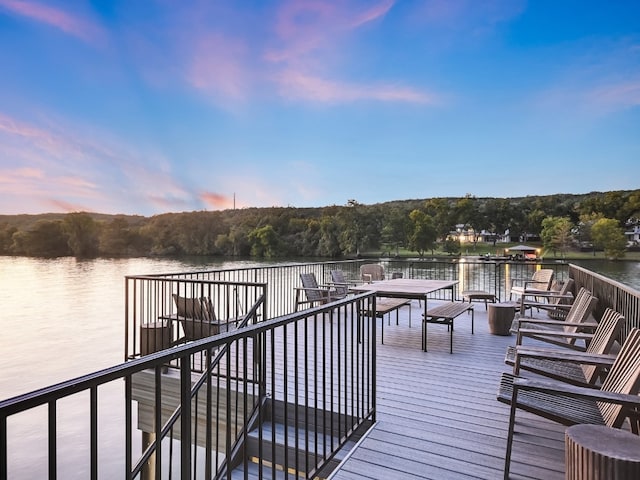 1614 Bruton Springs Rd, Austin, TX 78733 - dock with a water view
