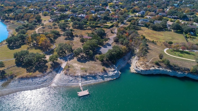 611 Ladin Ln, Lakeway, TX 78734 - aerial view of a large body of water