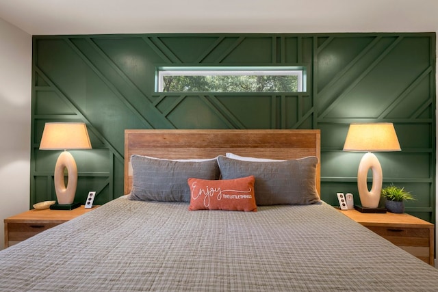 12635 Live Oak Ln, Buda, TX 78610 - bedroom with a decorative wall
