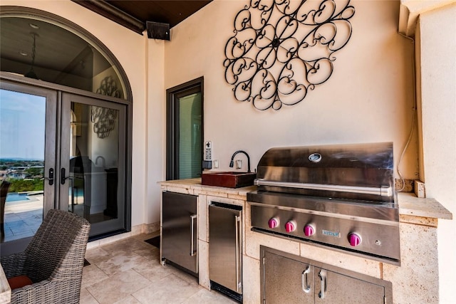 1300 Apache Tears, Horseshoe Bay, TX 78657 - view of patio with area for grilling