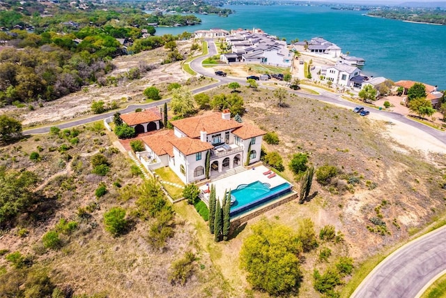 1300 Apache Tears, Horseshoe Bay, TX 78657 - bird's eye view of a large body of water and a pool