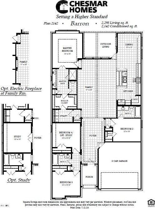 13611 Thomas Wheeler Way, Manor, TX 78653 - home floor plan