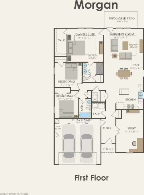 918 Childress Dr, Temple, TX 76501 - view of home floor plan