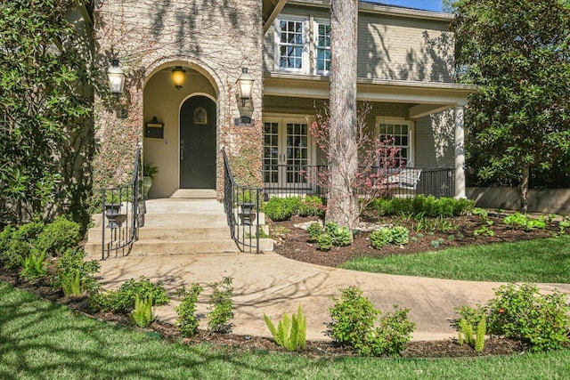 1710 Mccall Rd, Austin, TX 78703 - view of front facade featuring a porch