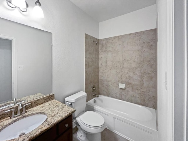 1985 Canyon Sage Path, Round Rock, TX 78665 - full bathroom with vanity and washtub / shower combination