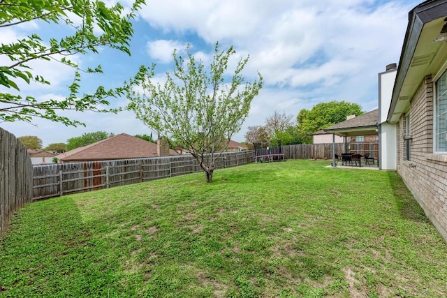 602 Totem Trl, Harker Heights, TX 76548 - fenced backyard featuring a trampoline and a patio