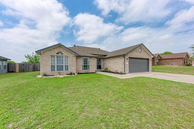 602 Totem Trl, Harker Heights, TX 76548 - single story home featuring brick siding, driveway, and an attached garage