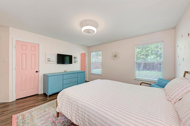 117 Easy St, Hutto, TX 78634 - bedroom with wood finished floors