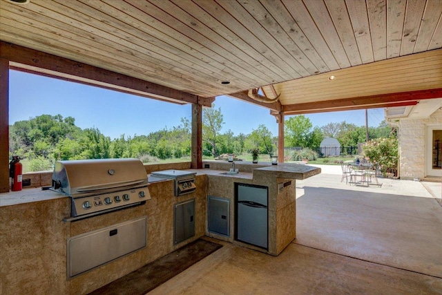 200 Matzig Cv, Buda, TX 78610 - view of patio featuring a sink