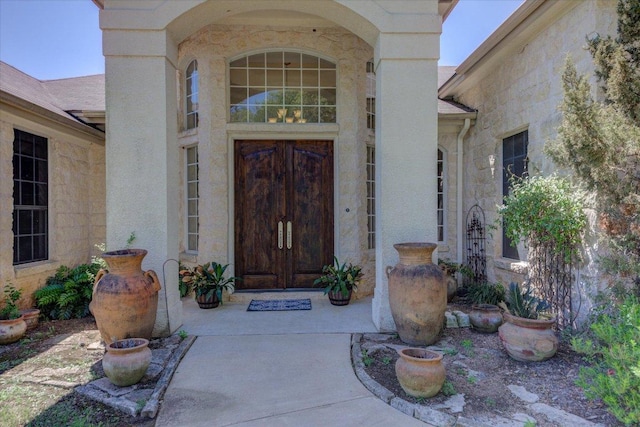 200 Matzig Cv, Buda, TX 78610 - entrance to property featuring stone siding