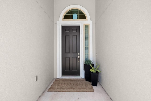 124 Adina Dr, Dripping Springs, TX 78620 - entrance to property with stucco siding