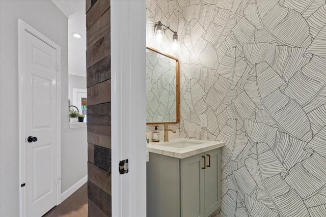 6301 Harrogate Dr, Austin, TX 78759 - bathroom featuring vanity