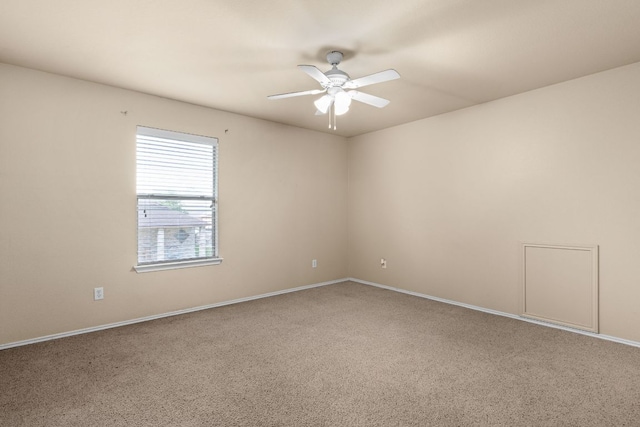 5405 English Oak Dr, Killeen, TX 76542 - spare room featuring ceiling fan