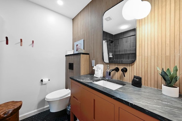 2301 Trafalgar Dr, Austin, TX 78723 - full bath featuring vanity and a shower