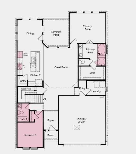120 Amber Oak Ln, Georgetown, TX 78628 - view of floor plan / room layout