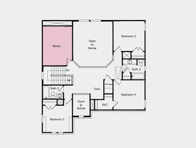 120 Amber Oak Ln, Georgetown, TX 78628 - view of floor plan / room layout
