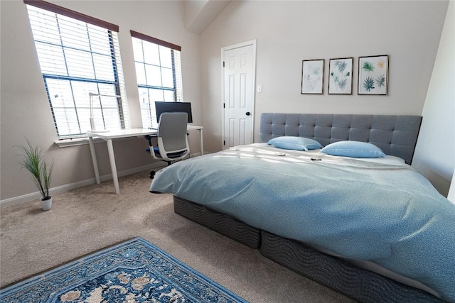 121 E Adelanta Pl, Round Rock, TX 78681 - bedroom with carpet, baseboards, and an office area